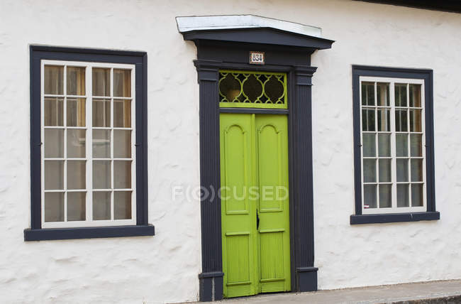 Windows On Either Side — Stock Photo