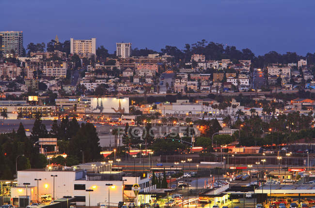 Вид на горизонт Сан-Дієго — стокове фото