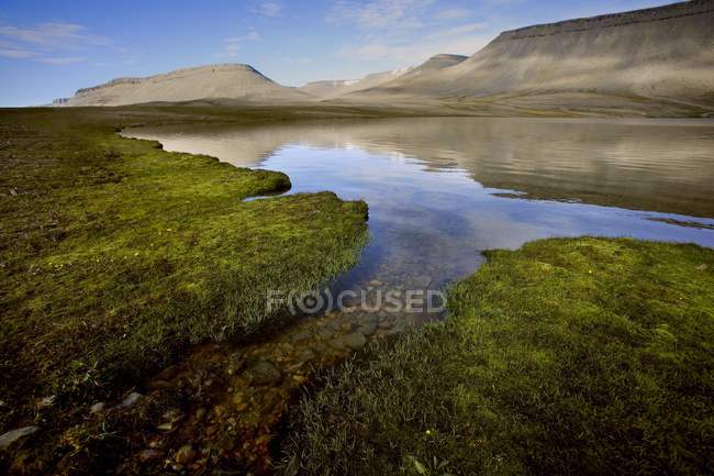 Alto paesaggio artico — Foto stock