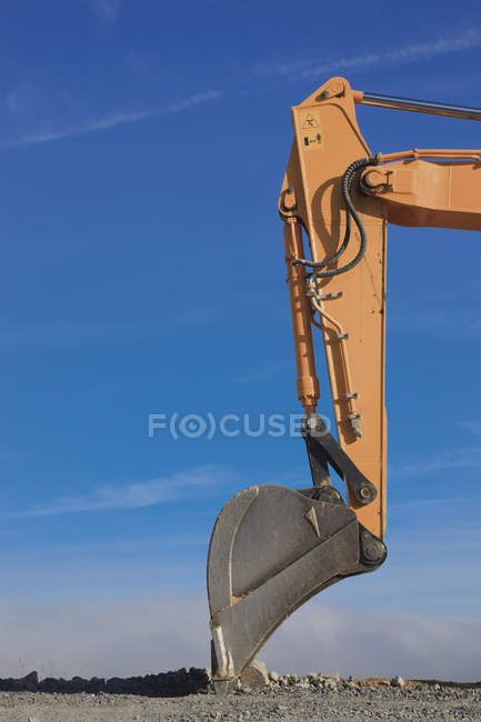 Scoop Of Mechanical Excavator — Stock Photo