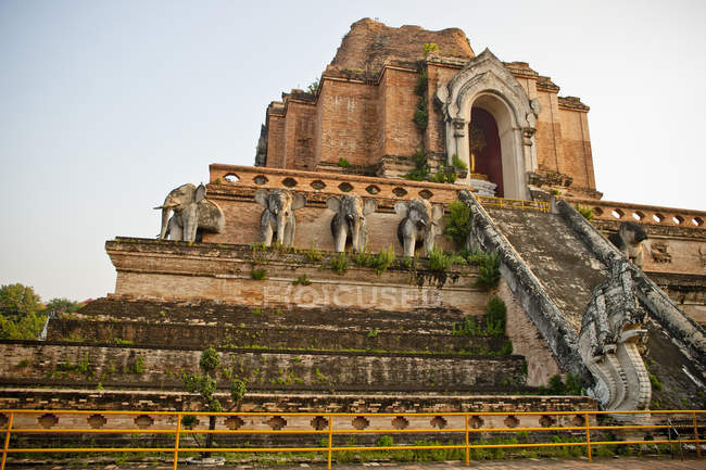 Wat Phra Singh en Thaïlande — Photo de stock