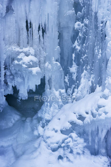 Panther Falls Ice Dettagli — Foto stock