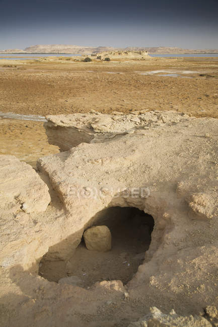 Tombs Outside Town — Stock Photo