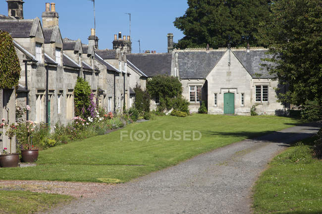 Houses In Row in England — Stock Photo