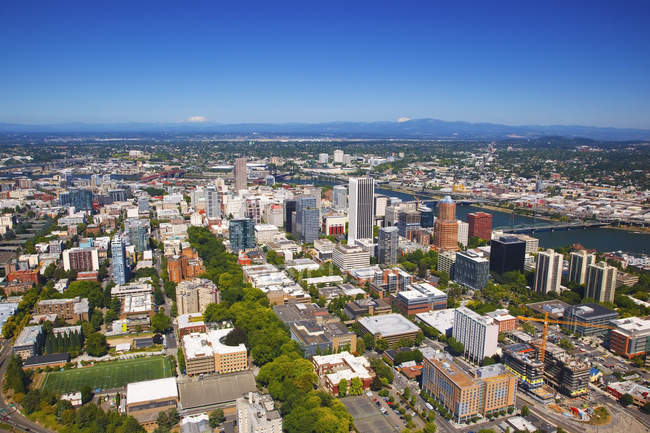 Veduta aerea di Portland — Foto stock