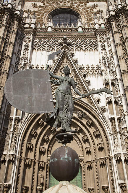 Seville Cathedral in Spain — Stock Photo