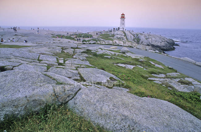 Lighthouse Near Peggy's Cove — Stock Photo