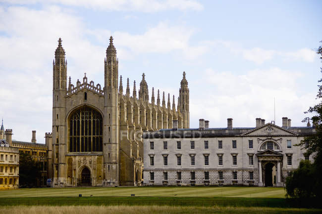 King's College on field — Stock Photo