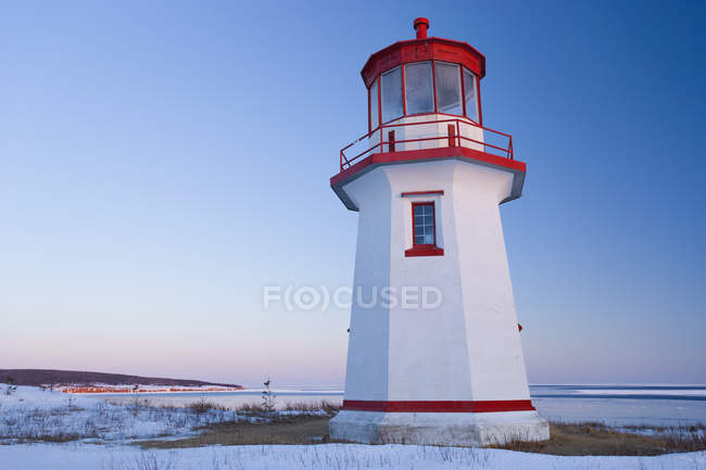 Cap Blanc Lighthouse — Stock Photo