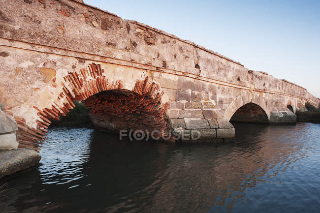 Мост Саладильо; Тарифа — стоковое фото