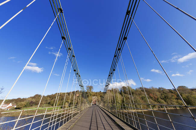 Union Bridge; Northumberland, Inglaterra — Fotografia de Stock