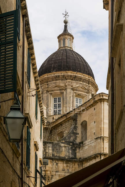 Catedral de Dubrovnik durante el día — Stock Photo
