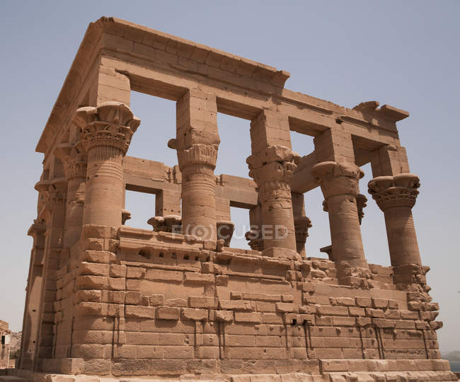 Templo de Isis en Egipto - foto de stock