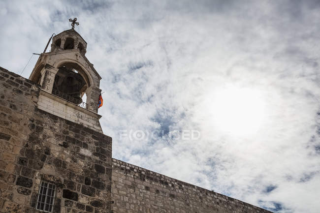 Bell tower of Armenian monastery — Stock Photo