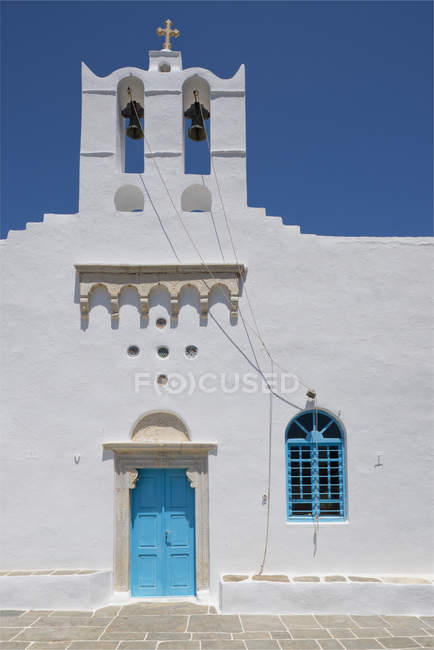 White church building — Stock Photo