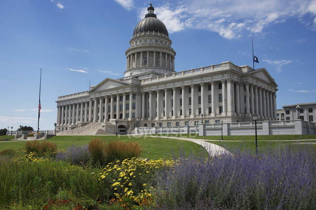 Edificio capitolio de la ciudad de Salt Lake - foto de stock