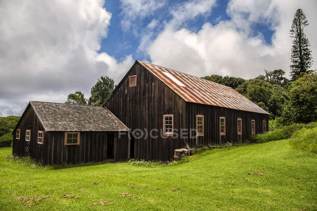Building used for sugar processing — Stock Photo