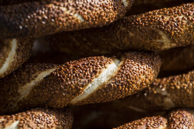 Симит турецкий хлеб — стоковое фото