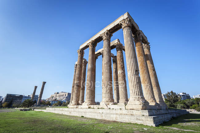Храм Зевса в Греції — стокове фото