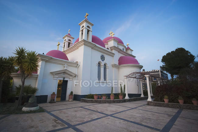 Iglesia ortodoxa griega - foto de stock