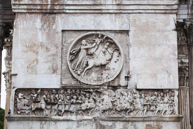 Арка Константина; Рим, Италия — стоковое фото