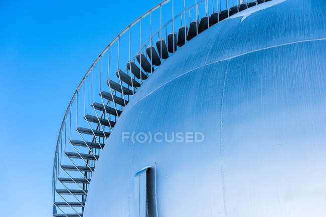 Хортон сфери, Тернер Долина газовий завод. Тернер долини, Альберта, Канада — стокове фото