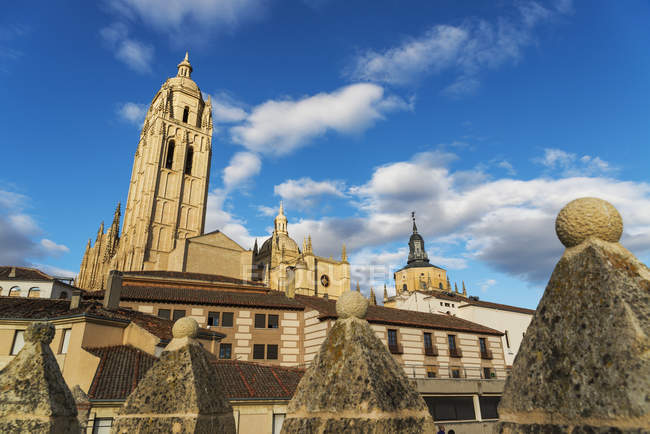 Собор Сеговии в Испании — стоковое фото