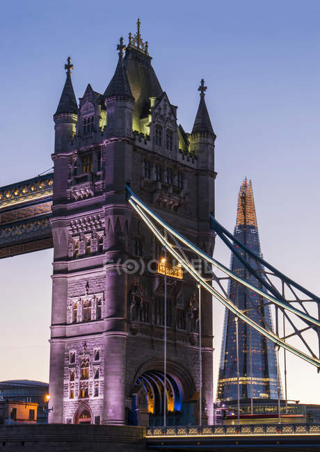Tower Bridge, Londres - foto de stock