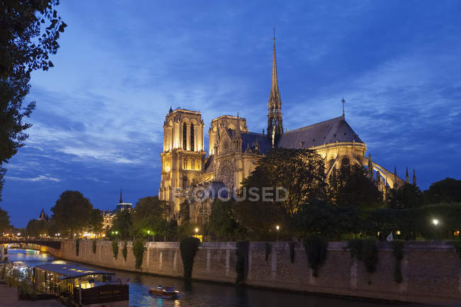 Notre-Dame de Paris — Photo de stock