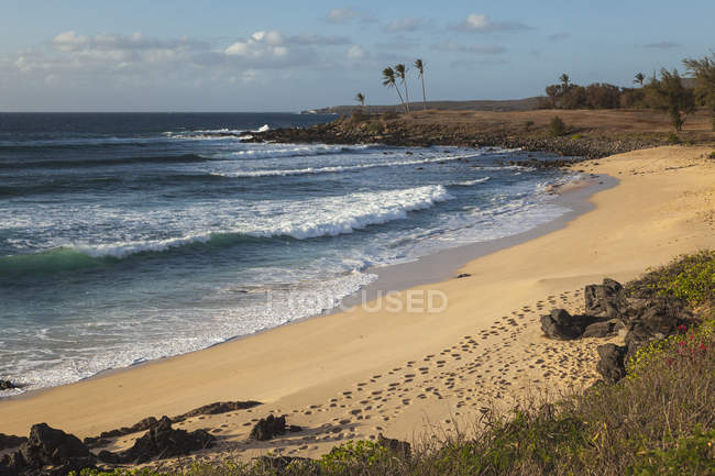 Kepuhi Spiaggia con sabbia — Foto stock