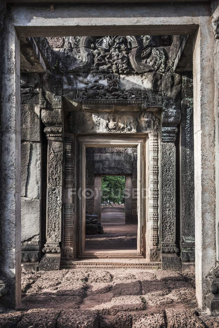 Templo de Banteay Samre - foto de stock