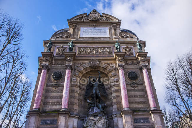 Fontaine saint-michel — Fotografia de Stock