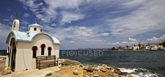Capilla ortodoxa griega - foto de stock