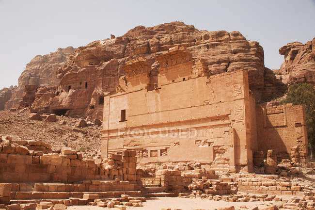 Tempio di Qasr al Bint — Foto stock