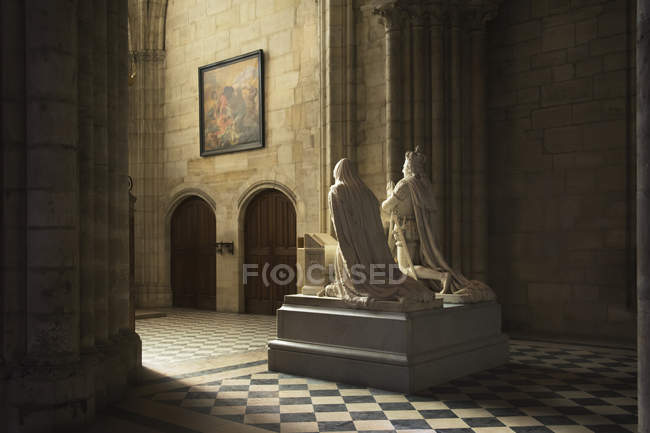 Basílica de santo denis — Fotografia de Stock