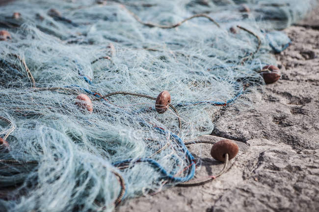 Rede de pesca; Positano, Itália — Fotografia de Stock