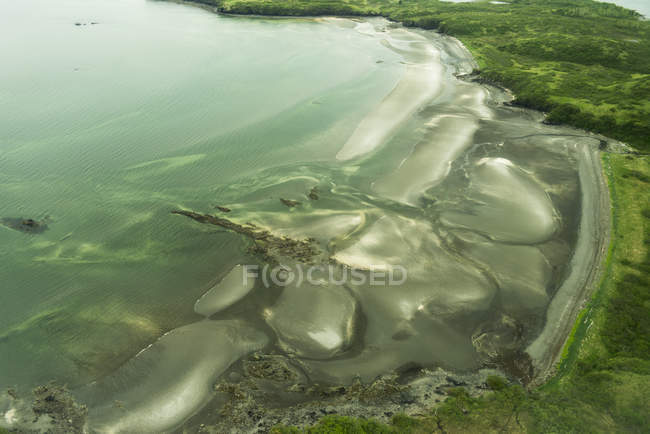 Patchwork of sand bars — Stock Photo