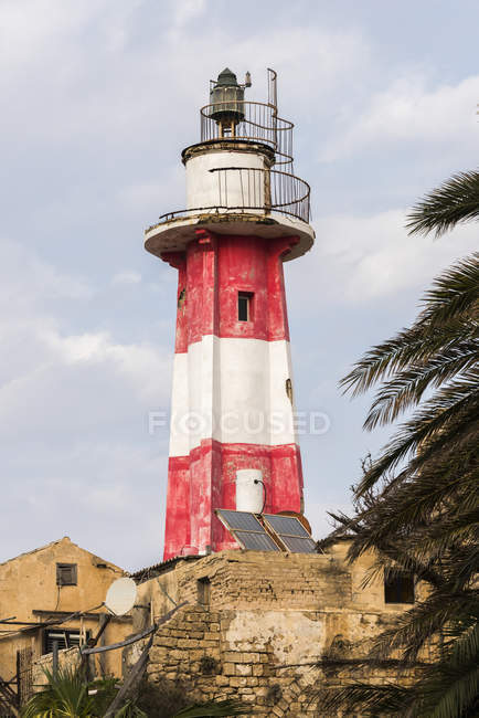 Leuchtturm in Old Jaffa; Jaffa — Stockfoto