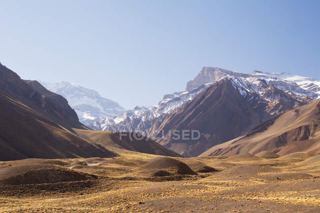 Valle de gran altitud - foto de stock