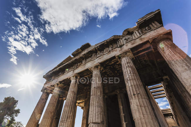 Tempio di Efesto ad Atene — Foto stock