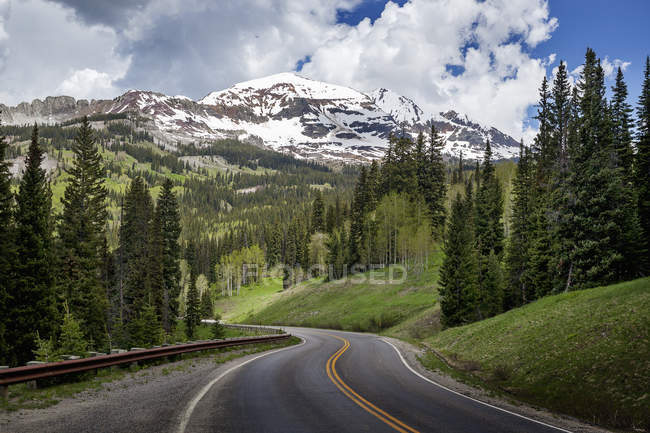 Snowcapped Rocky Mountains — Stock Photo