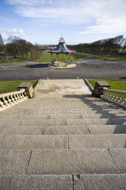 Descending Stairs in South Shields — Stock Photo