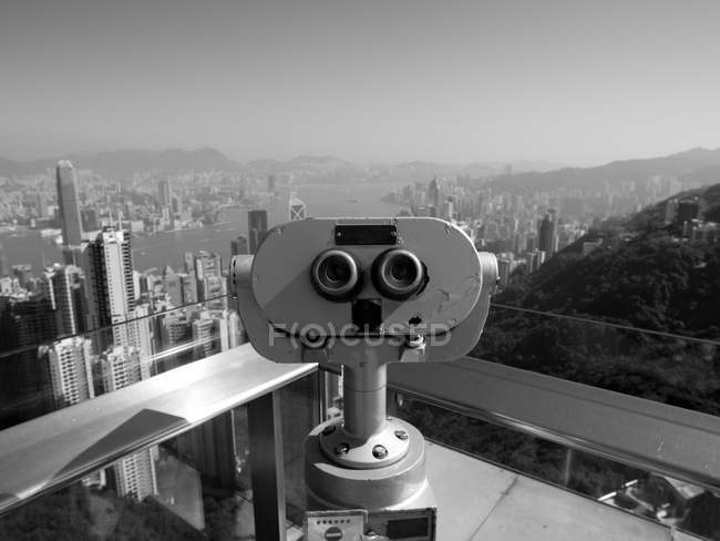 Hong Kong paesaggio urbano — Foto stock