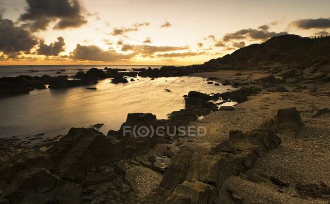 Sunset Over Water — Stock Photo