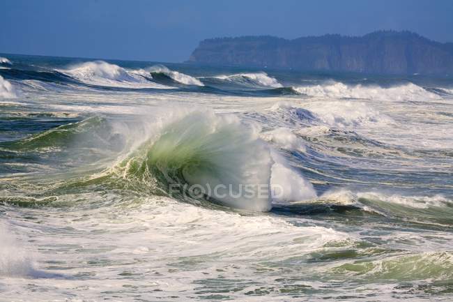 Wellen von Kap-Kiwanda — Stockfoto