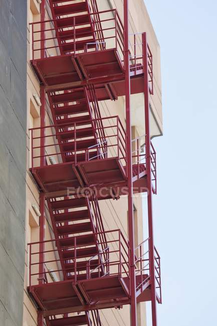Fire Escape On Side — Stock Photo