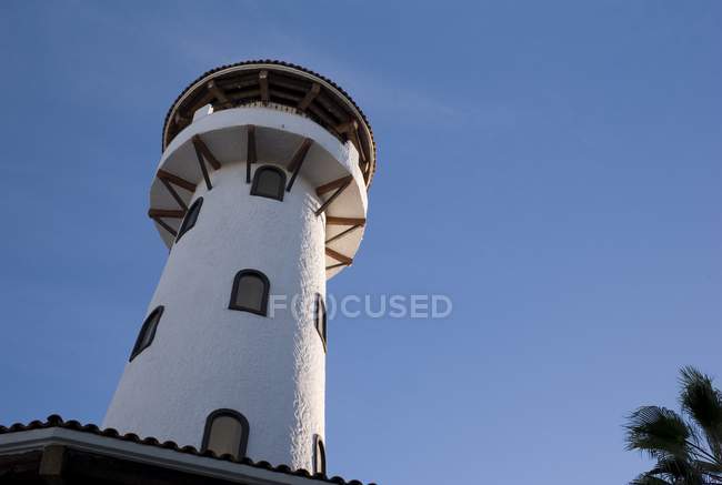 Costruzione torre rotonda — Foto stock
