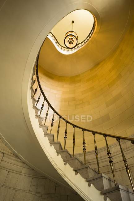 Winding Staircase at house — Stock Photo
