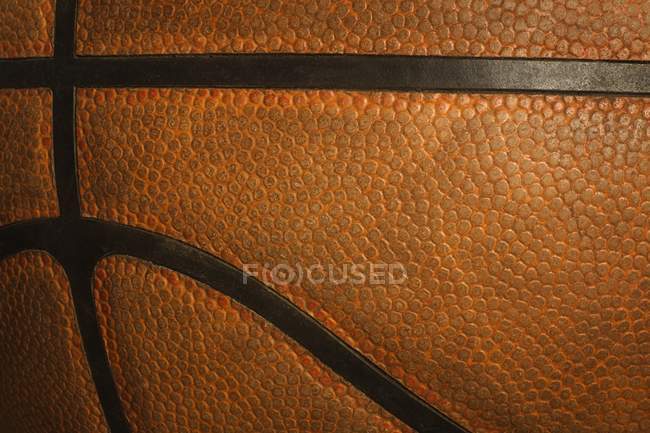 Close Up Of Basketball texture background — Stock Photo