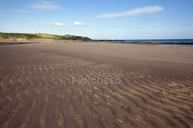 Sandy Beach, England — Stock Photo